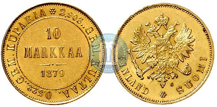 Picture 10 markkaa 1879 year S 