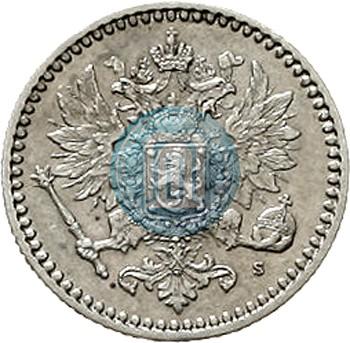 Фото 50 пенни 1865 года S 