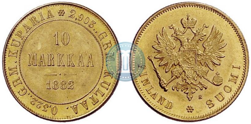 Фото 10 марок 1882 года S 