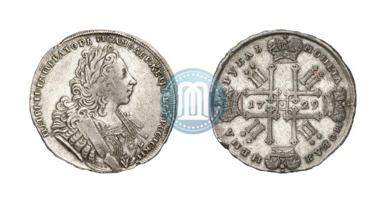 Picture 1 rouble 1729 year  "Type of 1729"