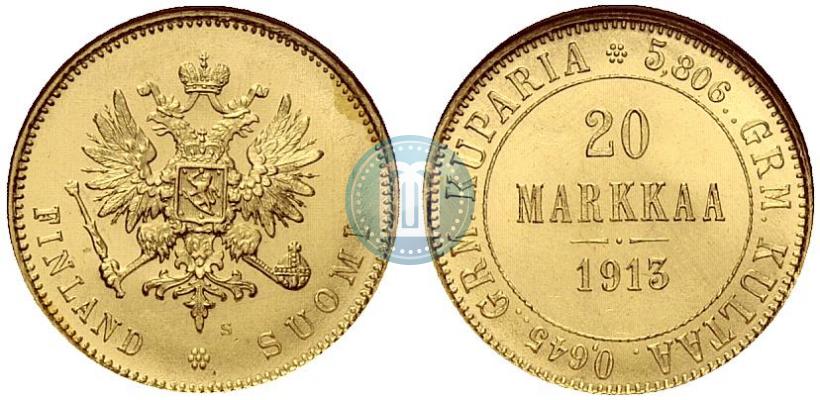 Фото 20 марок 1913 года S 