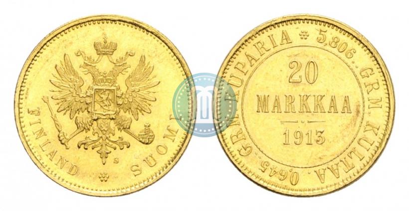 Picture 20 markkaa 1913 year S 
