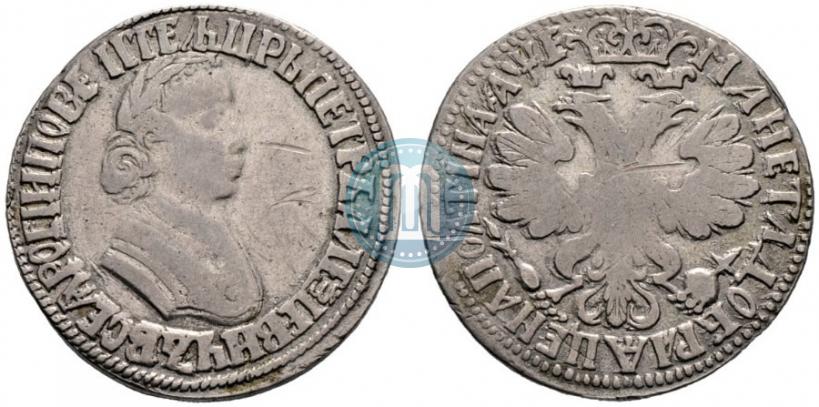 Picture Poltina 1705 year  "Portrait by F. Alekseev"
