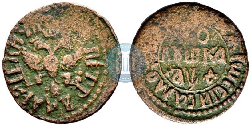 Фото Полушка 1709 года  