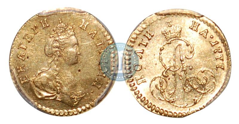 Фото Полтина 1777 года  