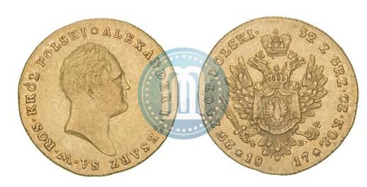 Picture 25 złotych 1817 year IB 