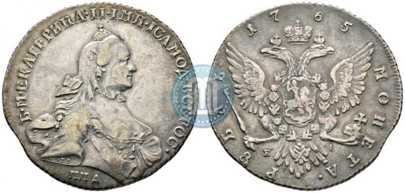 Picture 1 rouble 1765 year ММД-EI 