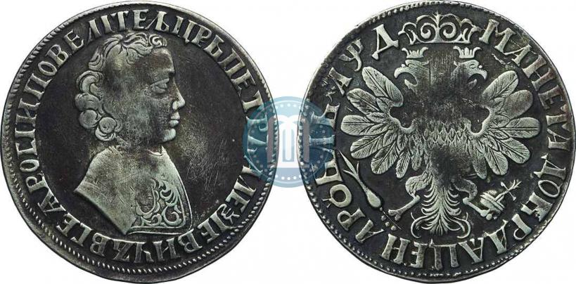Picture 1 rouble 1704 year  