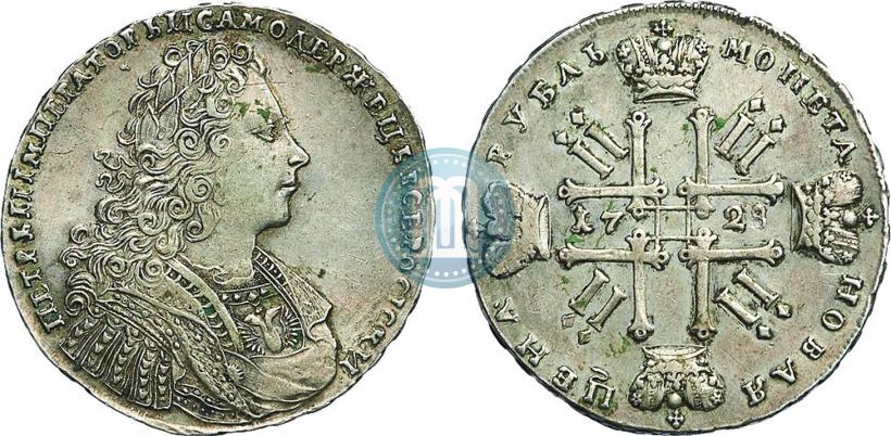 Фото 1 рубль 1728 года  "Тип 1728"