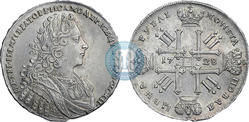Picture 1 rouble 1728 year  "Type of 1728"