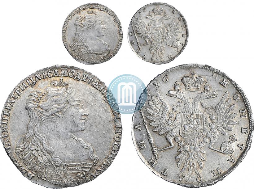 Picture Poltina 1736 year  