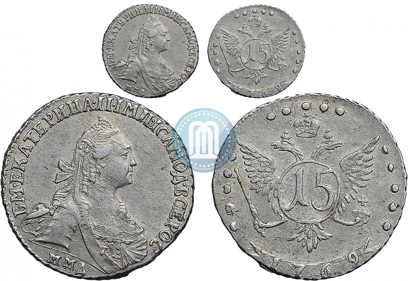 Picture 15 kopecks 1769 year ММД 
