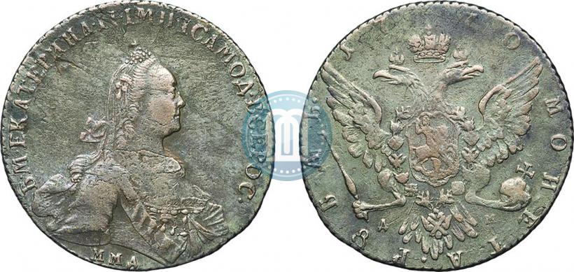 Picture 1 rouble 1770 year ММД-ДМ 