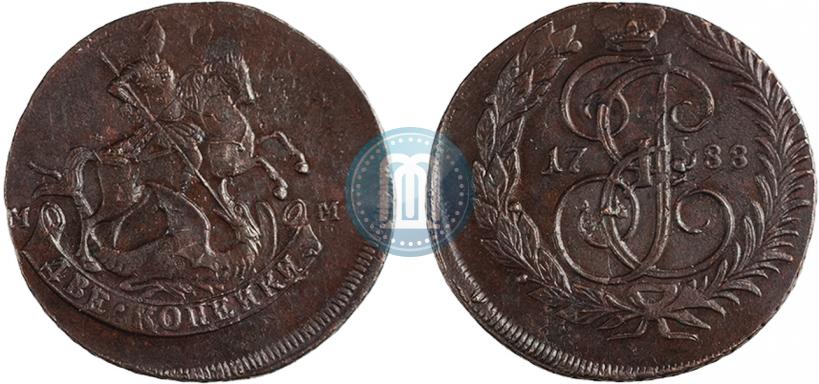 Picture 2 kopecks 1788 year ММ 