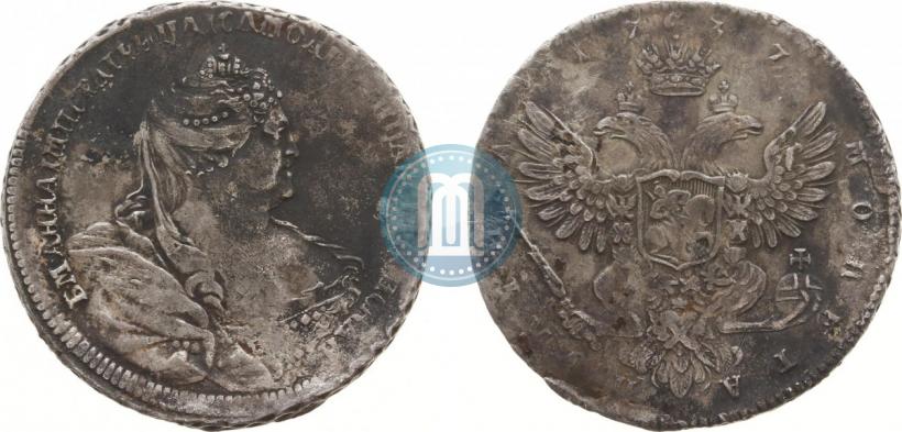 Picture Poltina 1737 year  "Moscow type"