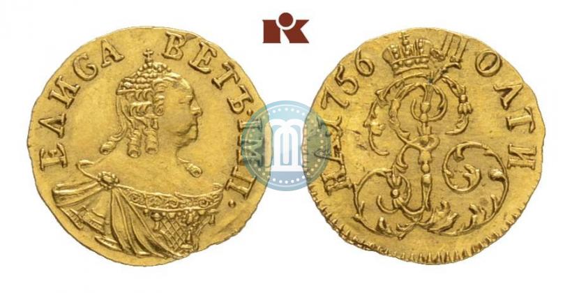 Picture Poltina 1756 year  