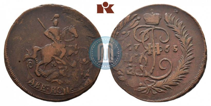 Picture 2 kopecks 1765 year ММ 
