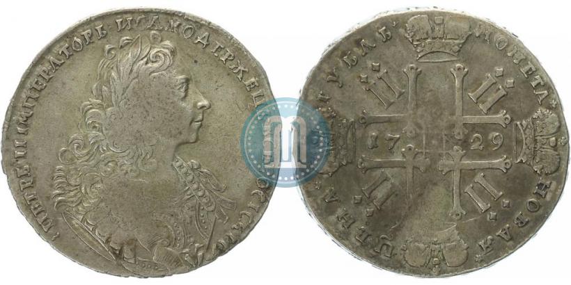 Picture 1 rouble 1729 year  "Type of 1729"