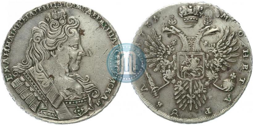 Picture 1 rouble 1731 year  