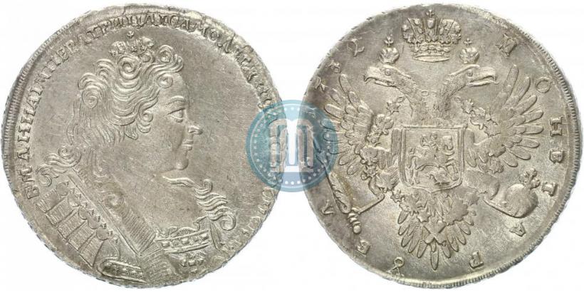 Picture 1 rouble 1732 year  