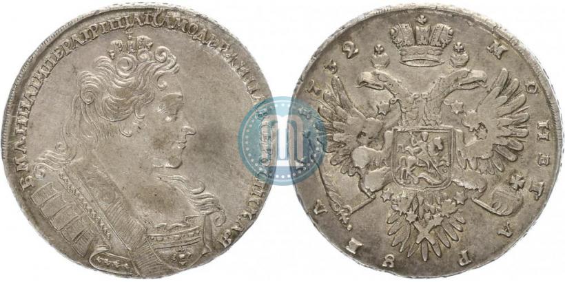 Picture 1 rouble 1732 year  