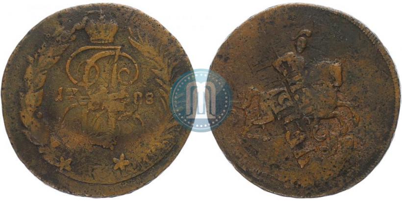 Фото 2 копейки 1788 года СПМ 