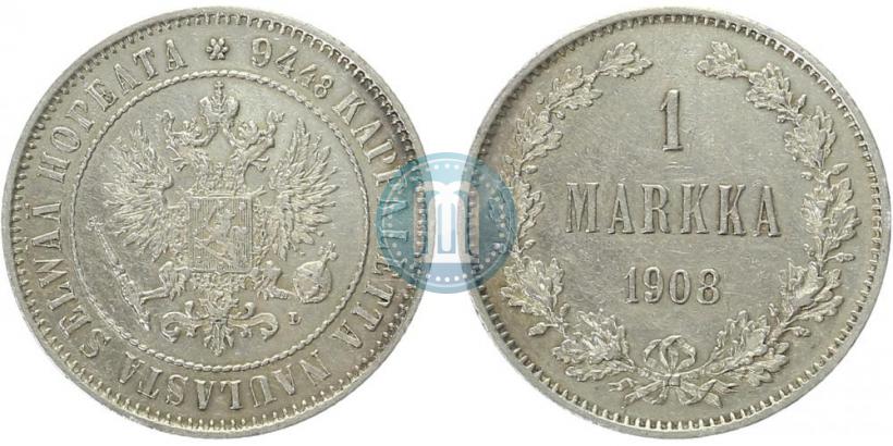 Фото 1 марка 1908 года L 