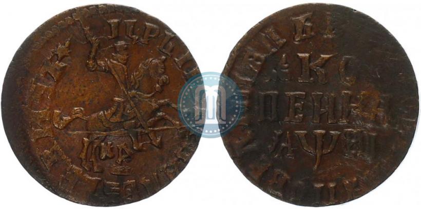 Picture 1 kopeck 1712 year МД 