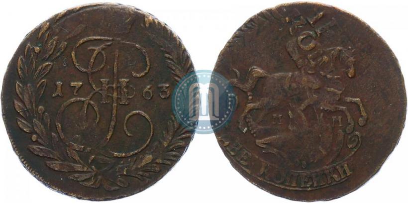Picture 2 kopecks 1763 year ММ 