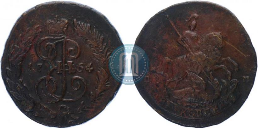 Picture 2 kopecks 1764 year СПМ 