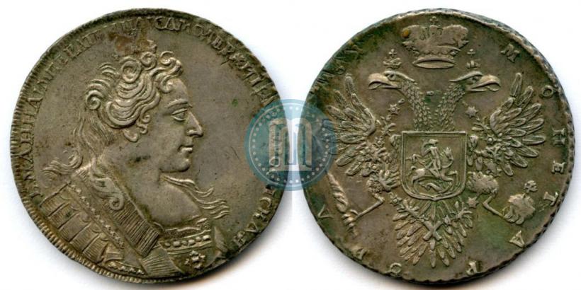 Picture 1 rouble 1731 year  