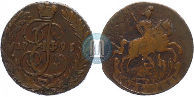 Фото 1 копейка 1795 года  