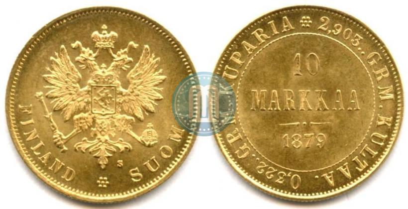 Picture 10 markkaa 1879 year S 