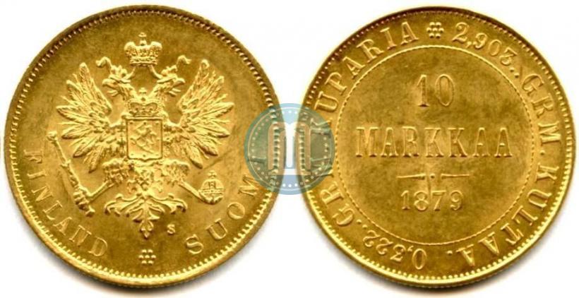 Picture 10 markkaa 1879 year S 