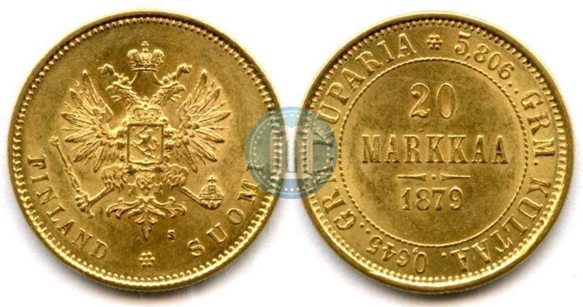 Picture 20 markkaa 1879 year S 