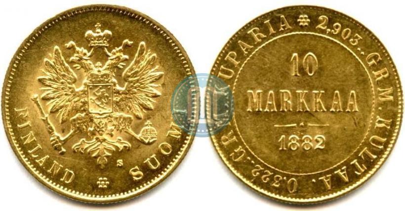 Фото 10 марок 1882 года S 