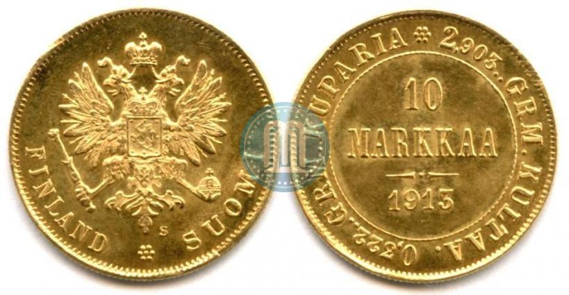 Фото 10 марок 1913 года S 