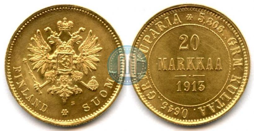 Фото 20 марок 1913 года S 