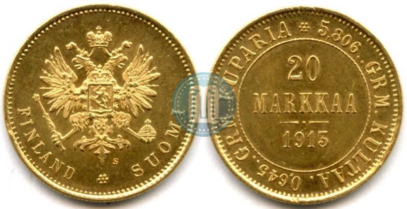Фото 20 марок 1913 года S 