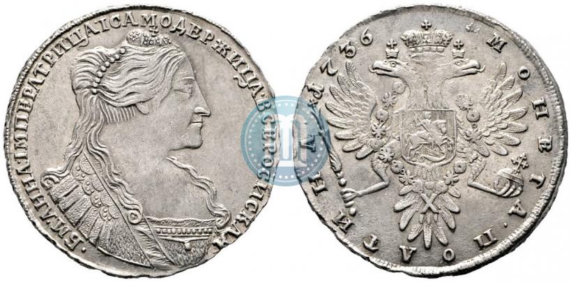 Picture Poltina 1736 year  