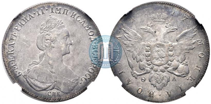 Фото Полтина 1777 года СПБ-ФЛ 
