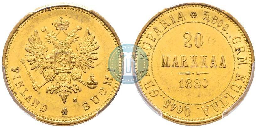 Фото 20 марок 1880 года S 