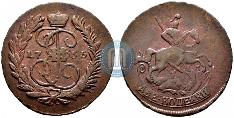 Picture 2 kopecks 1765 year ММ 