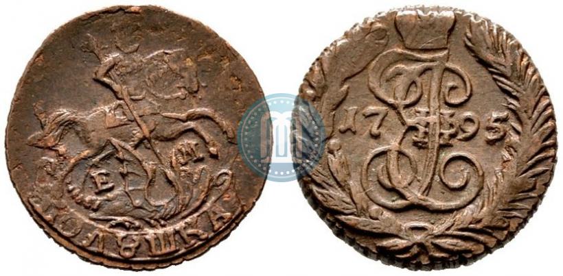 Фото Полушка 1795 года ЕМ 