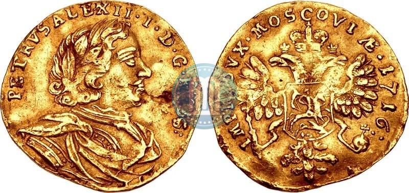 Picture 1 ducat 1716 year  