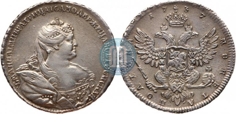 Picture Poltina 1737 year  "Moscow type"