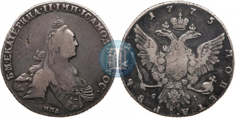 Picture 1 rouble 1775 year ММД-СА 