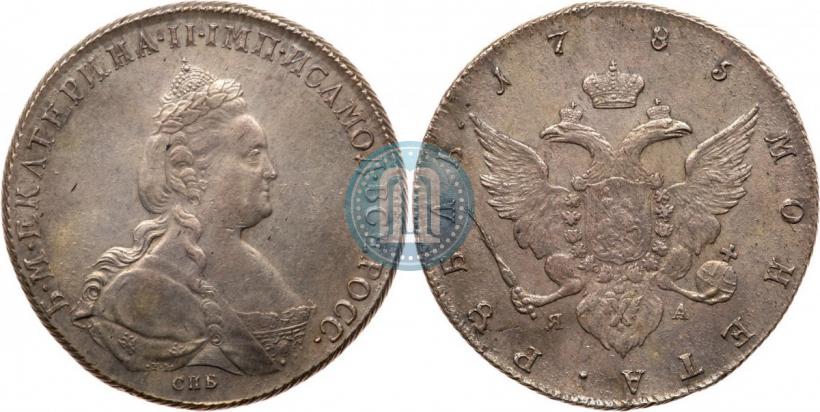 Picture 1 rouble 1785 year СПБ-ЯА 