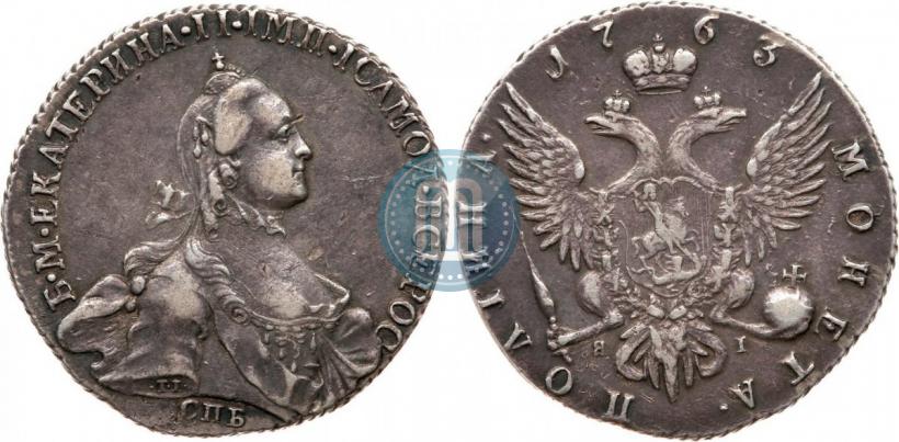 Picture Poltina 1763 year СПБ-ЯI 