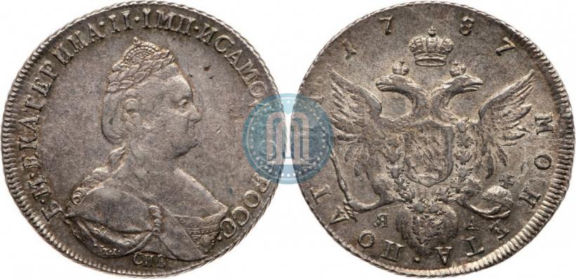 Picture Poltina 1787 year СПБ-ЯА 